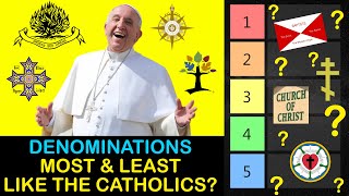 What Christian Denominations are Most Like Catholics [upl. by Eendys712]