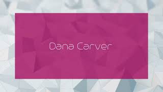 Dana Carver  appearance [upl. by Maltzman]