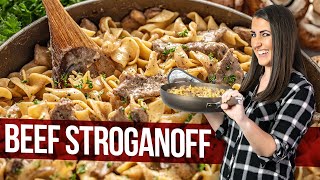 Old Fashioned Beef Stroganoff [upl. by Eserahs]