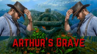 Visiting Arthur MorganS Grave  Arthurs Grave Location  Red Dead Redemption 2 [upl. by Tavey416]