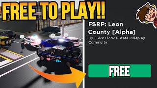 FSRP Leon County is FREE TO PLAY for one week [upl. by Natrav]