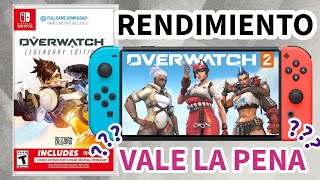 OVERWATCH en Nintendo Switch RENDIMIENTO 2024 [upl. by Neelak]