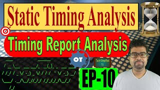 Mastering STA Commands and Timing Report Analysis in Static Timing Analysis with OpenTimer [upl. by Aenotna387]