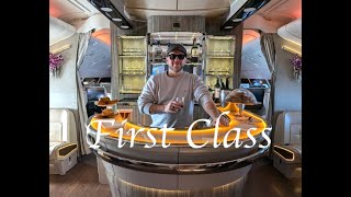 Emirates FIRST CLASS With someone who probably shouldnt be there  Ep 10 [upl. by Walworth61]