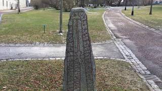 Rock Academy Tonalite  Viking Runestone in Central Uppsala [upl. by Hoang]