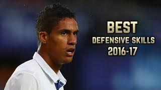 Raphaël Varane 201617  Best Defensive Skills  HD [upl. by Mehelhteb]