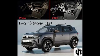 INSTALLAZIONE LUCI LED ABITACOLO DACIA DUSTER MK3 2024 [upl. by Shoifet97]