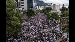 Millones de venezolanos protestan en las calles por fraude electoral [upl. by Yedoc]