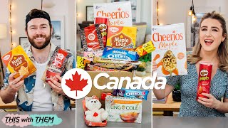 British People Trying Canadian Candy  This With Them [upl. by Esnofla407]