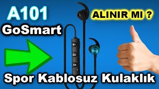 GoSmart Spor Bluetooth Kulaklık Alınır Mı  Bluetooth Kulaklık Önerisi A101 [upl. by Gebelein484]