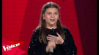 Erza  I Am Telling You Im Not Going  Audicionet e Fshehura  The Voice Kids Albania 2019 [upl. by Emerald]