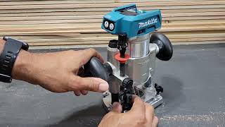 Makita 196094 2 Compact Router Plunge Base Review [upl. by Vinny]