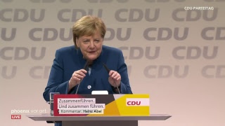 Angela Merkels letzte Rede als CDUParteivorsitzende am 071218 [upl. by Khai]