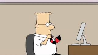 Dilbert Animated Cartoons  The Curse of Dogbert Internet is Calling and Wally Works Hard [upl. by Fleurette]