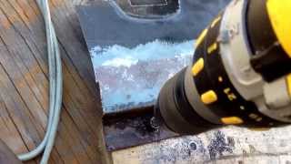 Harbor freight spot weld drill bit review [upl. by Annuahsal518]