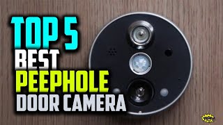 Best Peephole Door Camera Reviews  Wireless Peephole Camera With Recorder [upl. by Galina964]