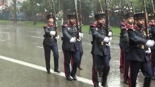 Batallón de Honores de la Guardia Real Desfile 12 de octubre 2024 Madrid [upl. by Alisun]