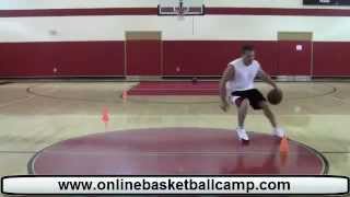 Behind the Back Dribbling Drill Zig Zag [upl. by Ylatfen568]