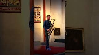 Every Breath You Take Saxophone Solo in Church saxophone sting acoustic [upl. by Sonny742]