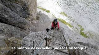 Via ferrata sentier des Forcelle [upl. by Balas]