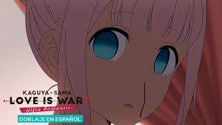 El gusto culposo de Fujiwara  Kaguyasama Love Is War Ultra Romantic doblaje en español [upl. by Tuttle]