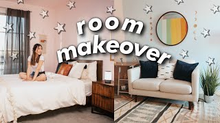 ULTIMATE ROOM MAKEOVER  room tour  JENerationDIY [upl. by Urial]