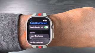 Apple Watch Ultra  This Feature Will Change Your Life  AssistiveTouchHand Gestures [upl. by Neeruam]