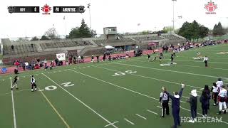 Canada football University of Toronto 7 vs Collège Ahuntsic 39 [upl. by Jenness64]