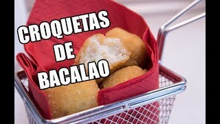 CROQUETAS BACALAO THERMOMIX  SORTEO [upl. by Auqcinahs]