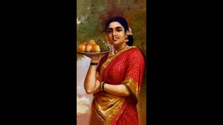 RAJA RAVI VARMA PAINTINGS COME ALIVE [upl. by Airretnahs]