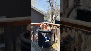 Day 88  Sciatic pain relief🤔 motivation postivemindset icebath challenge discipline shorts [upl. by Eelatsyrc135]