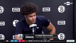 Cam Johnson scores 17 in win in Atlanta [upl. by Arerrac]