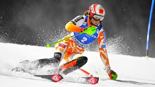 Petra VLHOVA  Winner  Slalom RUN 2  Courchevel FRA  2023 [upl. by Niraj]