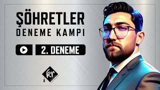 Şöhretler Kampı  Matematik Çözümleri  2Deneme  5li TYT Deneme Krakademi [upl. by Ferriter]