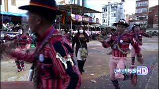 Carnaval de Oruro 2022 Llamerada Socavón hasta Conjunto Folklórico Sambos Caporales [upl. by Terena]