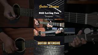 Still Loving You  Scorpions  EASY Guitar Tutorial  Guitar Lessons guitarlessons [upl. by Soilisav514]