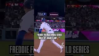 Freddie Freeman Game 1 Grand Slam [upl. by Eenej]