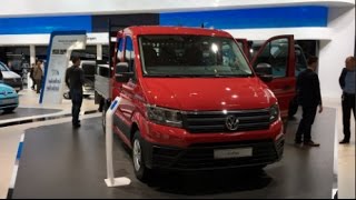 Volkswagen Crafter Platform 2016 In detail review walkaround Interior Exterior [upl. by Acinoreb]