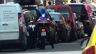 Městská policie hlavního města Prahy motocykl  Zableskový Maják [upl. by Nuawad]