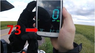 RAPTOR 700 TOP SPEED GPS [upl. by Aifas869]