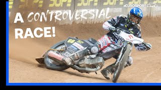 Lindgren Is Victorious After Dramatic Race 😳  Speedway Grand Prix Warsaw Highlights  Eurosport [upl. by Lancey]