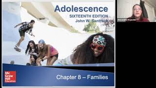 Adolescent Development Chapter 8  Families Part 1 [upl. by Saffier48]