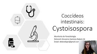 Material de Aula Prática sobre Cystoisospora belli [upl. by Norreg160]