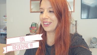 ON REOUVRE  STRESS DE RENTRÉE  ELYROSE VLOG [upl. by Dlanod]