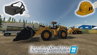 VR Mining Experience 🚧 Operate Machines At Yukon 🚧 Farming Simulator 22 [upl. by Aylward369]