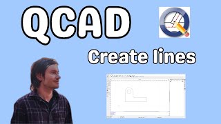 QCAD create lines [upl. by Sension]