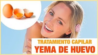 Tratamiento con YEMA DE HUEVO para CABELLOS SECOS [upl. by Irrek162]