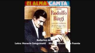 RODOLFO BIAGI  HUGO DUVAL  BAILARINA DE TANGO  1951 [upl. by Cleres369]