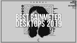 Best Rainmeter Desktops  2019 [upl. by Lamrert107]