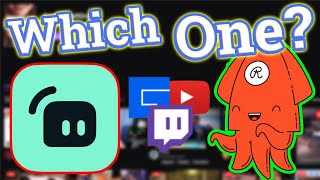 Streamlabs VS Restream  How To Multi Stream On Twitch and Beyond [upl. by Berthold]